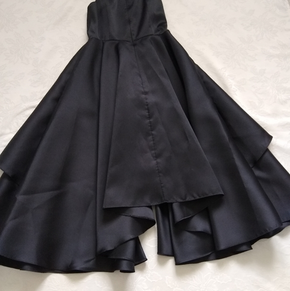 Adrianna Papell Mikado tiered fit & flate dress - Picture 4 of 9